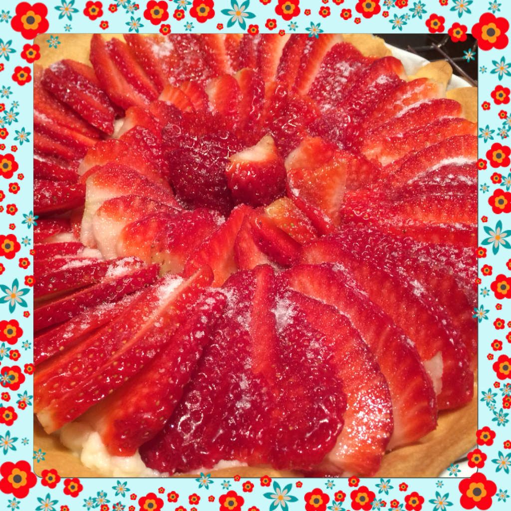 Tarte aux fraises
