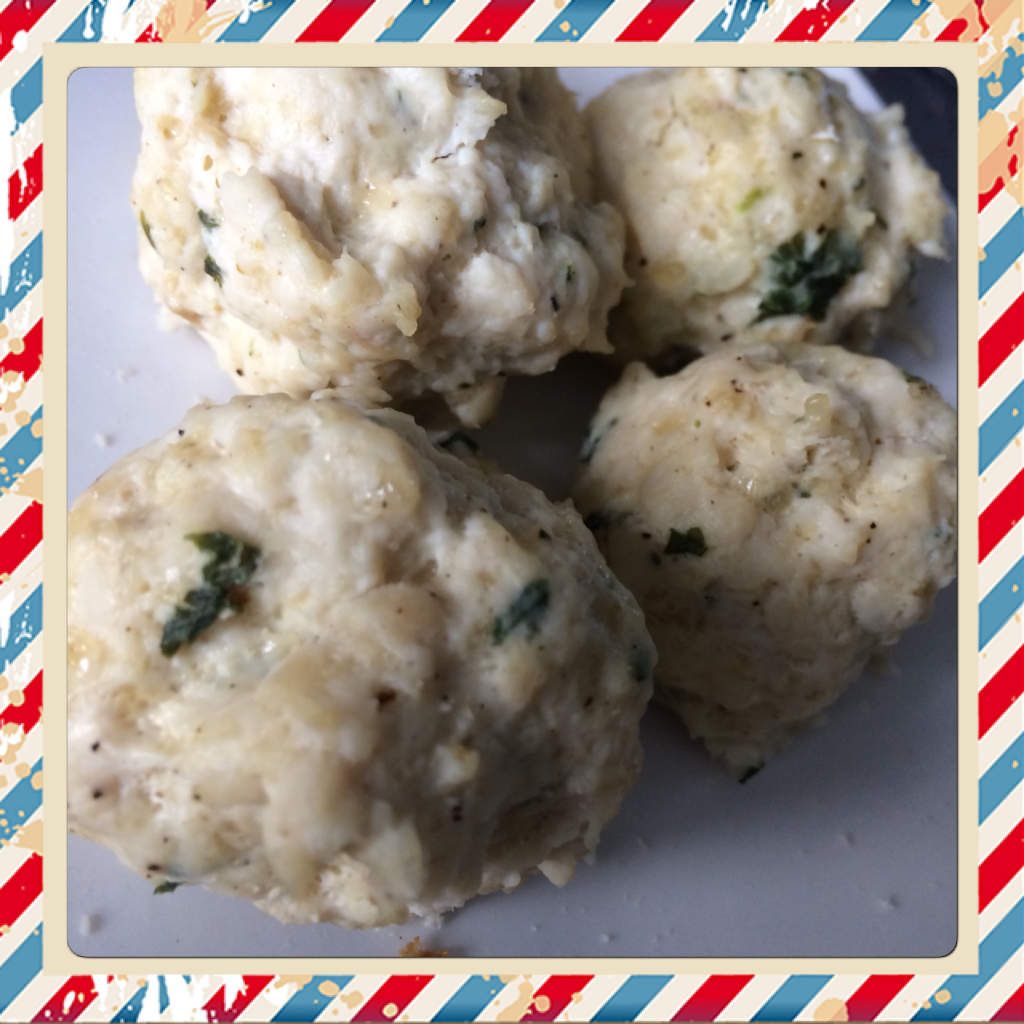 Boulettes poulet parmesan