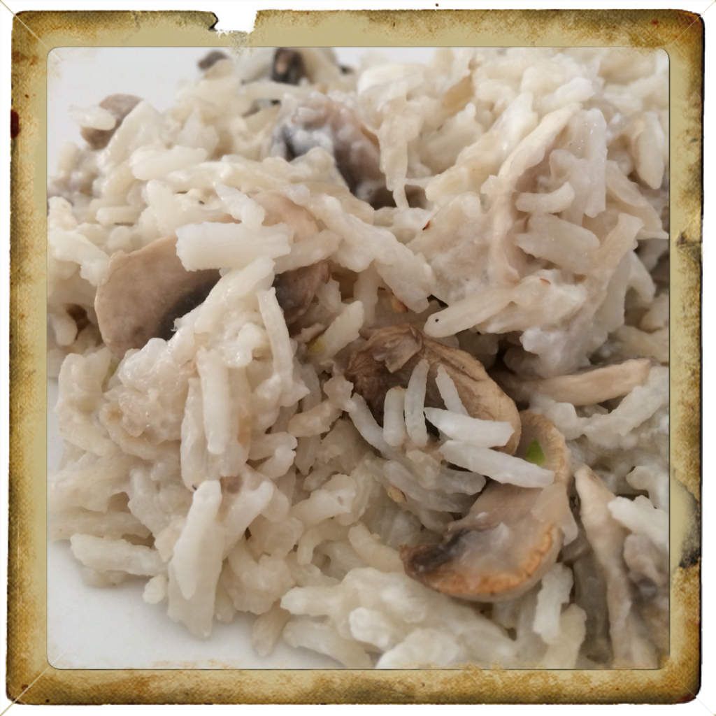 Poêlée riz champignons