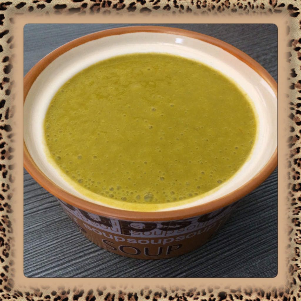Velouté carottes épinards thym