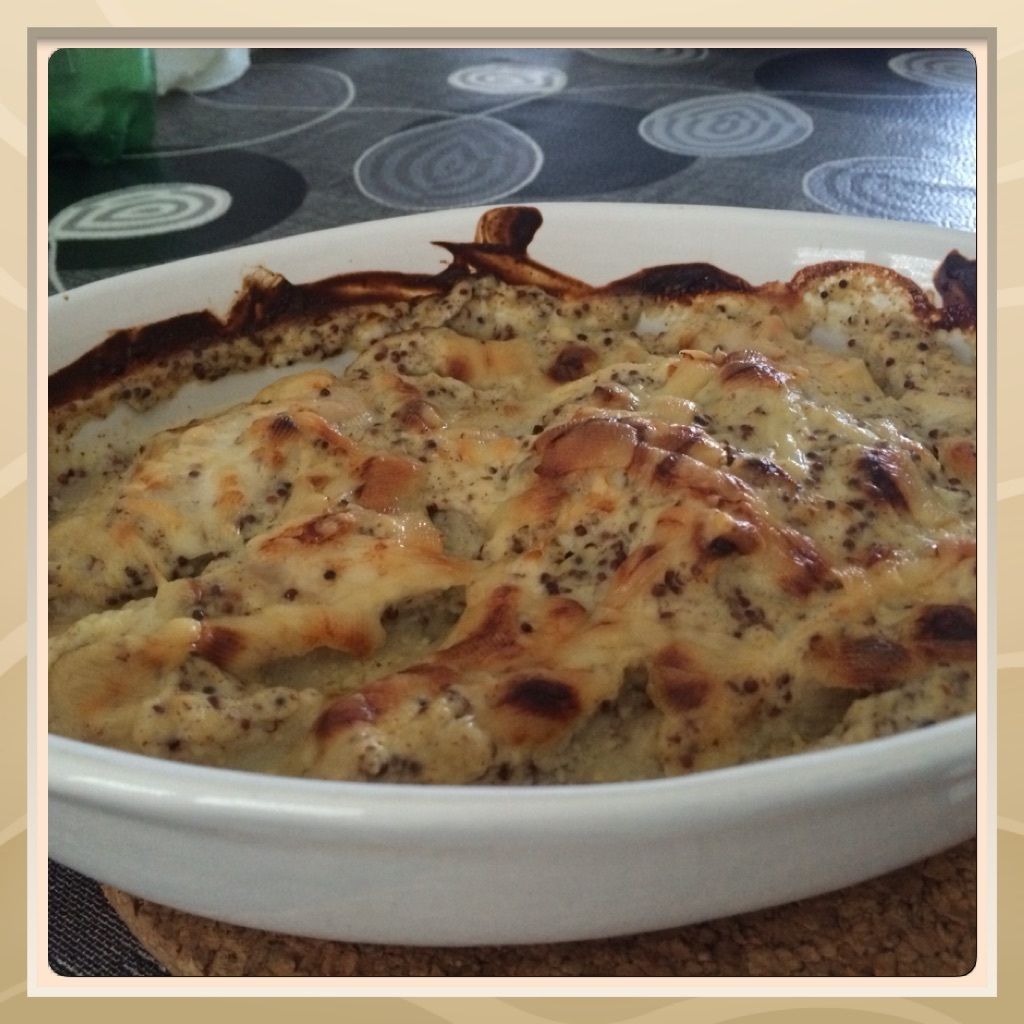 Aiguillettes de poulet à la moutarde