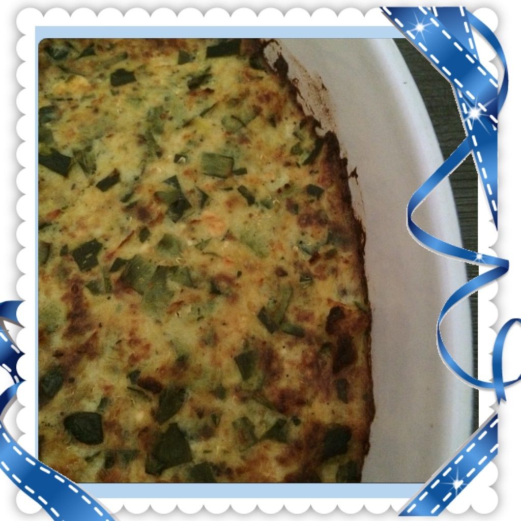 Gratin courgette feta