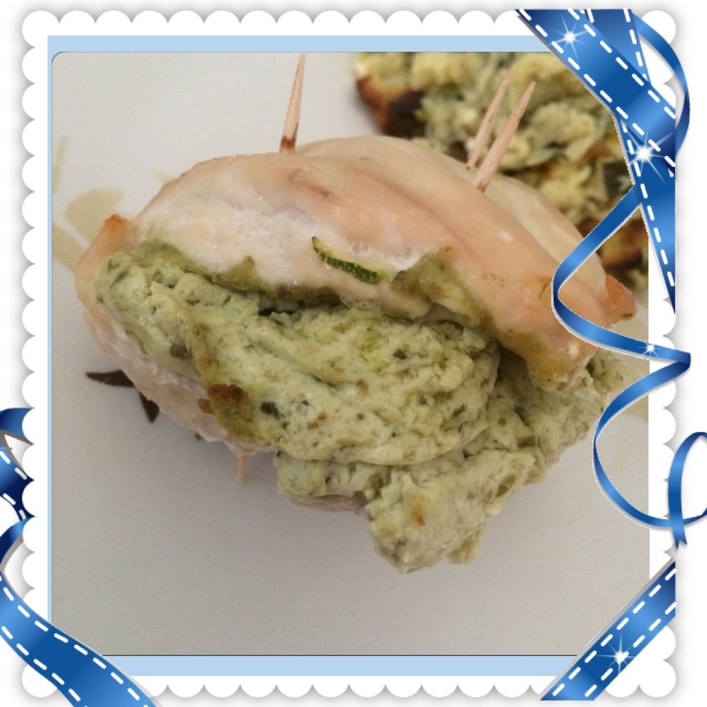 Blanc de poulet au pesto