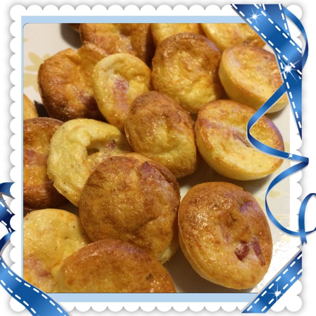 Mini quiche sans pâte