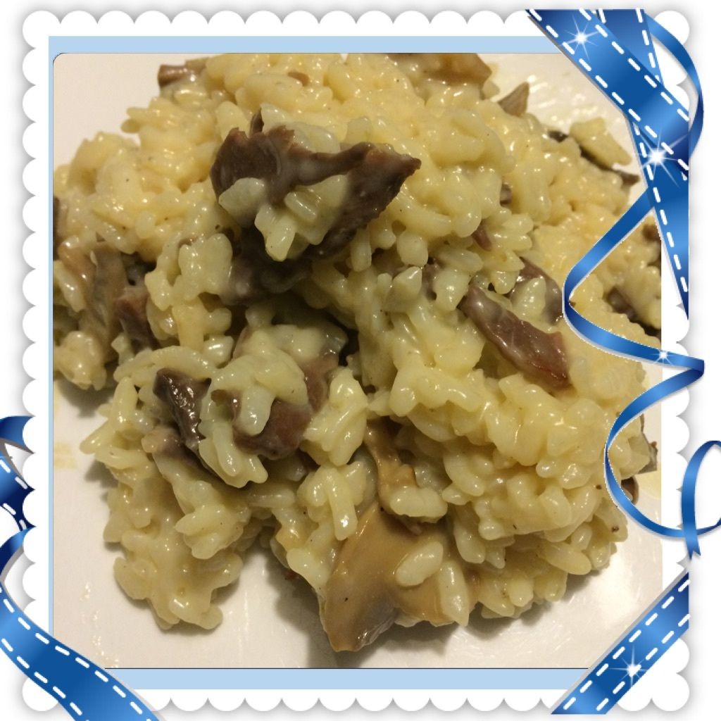 Risotto au magret séché