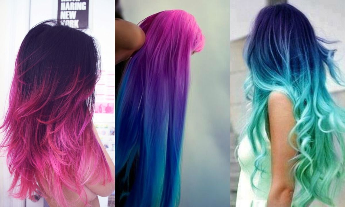 Couleur de cheveux flashy - Girl Chic