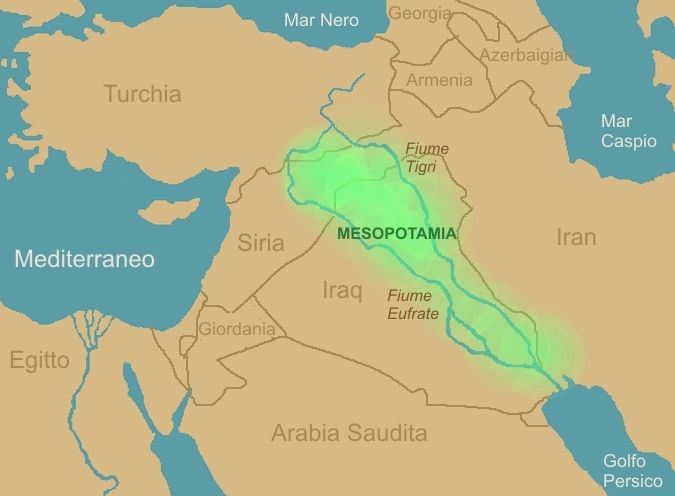 Storia della Mesopotamia, piccolo riassunto. - Volare con l'anima