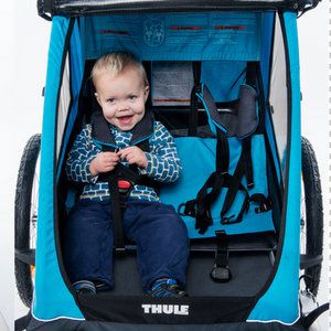 Remorque vélo enfant PAS CHER : Thule Coaster XT - Vélos et cætera