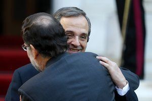 ESPAÑA: Los enemigos de España con Marrano Rajoy a la cabeza - han proclamado dia y hora para su separación del reino de F6º - jefe del estado hereditario que de vez en cuando se viste de "espadón" - ¿Qué hacemos ahora? - porque Más no solo ha convocado elecciones el 27 de septiembre - ha convocado a los catalanes para legitimar su "golpe de estado" - mientras - Marrano está en Grecia acompañando a Samaras- ja ja ja - Los dos están,cagados - Malditos sean - La banda de los "Pujol" junto a Miguel Blesa - Rodrigo Rato - Esperanza Aguirre - ignacio gonzalez - florentino perez - Chaves - Griñan - Zarrias - destruyen las pruebas de sus numerosisimos delitos sin que ningun juez - digno de ese nombre - les meta en la carcel - Rivas Vaciamadrid el "Waterloo" de Izquierda Unida - mientras la familia de Tania Sanchez se hace de oro - con tu dinero y el mio - ¿Será por ladrones? De borbones y bastardos hablare otro dia