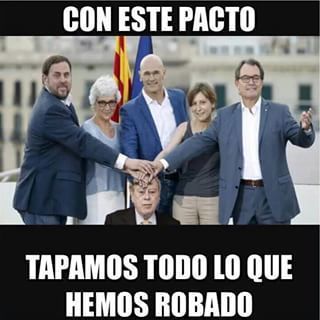 ESPAÑA: En las elecciones Catalanas pierden: "Marrano" Rajoy-"Perro" Sanchez-Artur Mas y su cuadrilla de maleantes-Collboni (La fabrica de la tele)- Carmele Marchante- Paolo Vasile (TelePotorro)-el conde de Godó-pablo pablito pablete "el coleta"-la Sexta-RTVE y todos los HdP que han colaborado con éste golpe de Estado fallido - Seria bueno que todos sin escepción fueran recluidos en un campo de concentración en la Gomera - Unos hasta que no devuelvan lo robado - otros hasta que no hagan el Camino de Santiago de rodillas - Ida y vuelta - Brindo por el triunfo de CIUDADANOS - El fin de la casta está cerca TIC TAC - TIC TAC - JA JA JA El loby rosa tendrá que conformarse con un consolador JA JA JA Y por ultimo: Esta panda de maleantes ademas de declarar la independencia de Cataluña tenen previsto ¡¡chuparme la polla!!