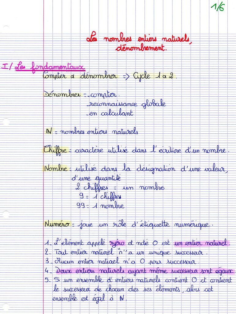 Entier Naturel Unique  - S�utilise Avec Les Articles Le, L� (Devant Une Voyelle Ou Un H Muet), Un.
