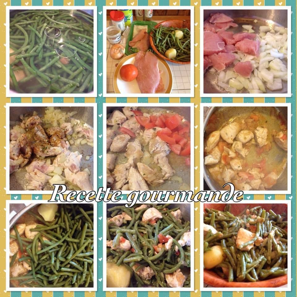 haricot vert au poulet aux epices cumin paprika tomate recettestrop