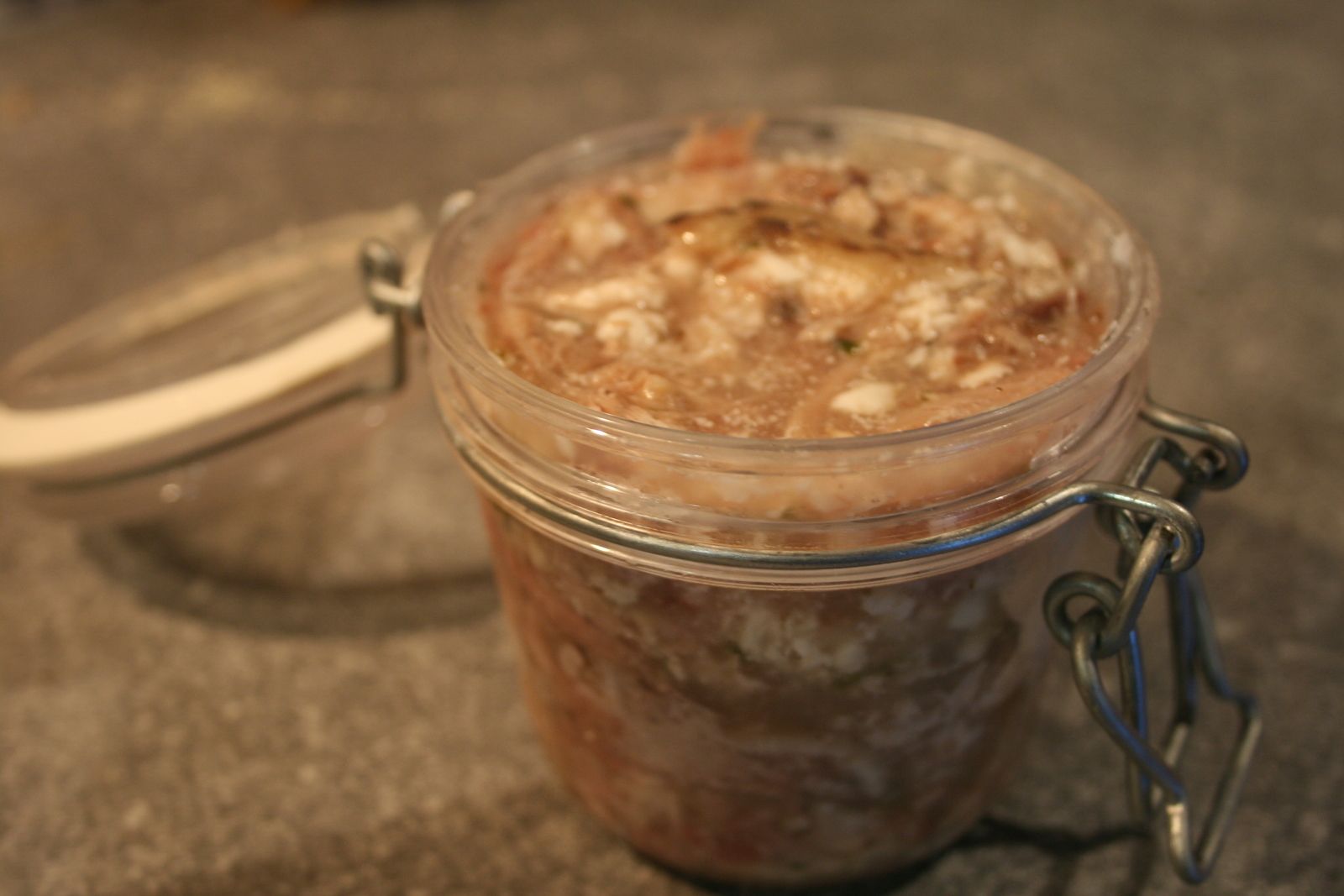 Fromage De Tete En Bocaux Le Parfait Hure de sanglier , fromage de tête - LA TINEE GOURMANDE