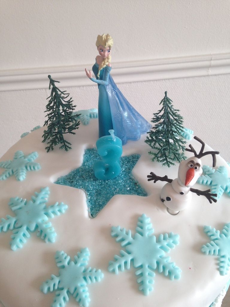 Tuto : gâteau reine des neiges - Les Paris d'Emma