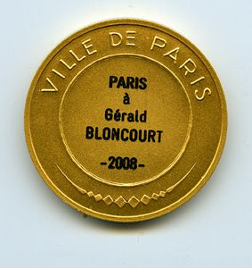 Médaille vermeille de la Ville de Paris 
