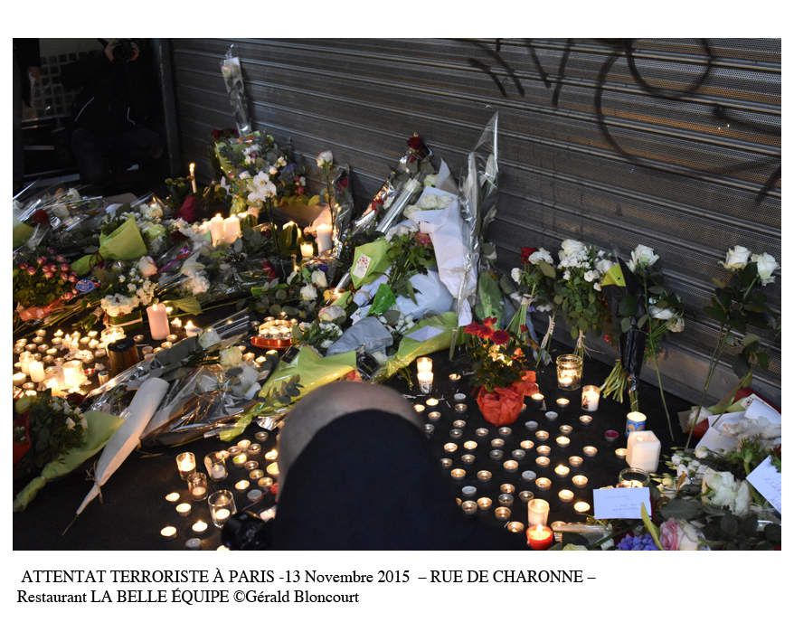  ATTENTAT TERRORISTE À PARIS -13 Novembre  2015