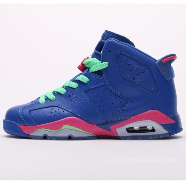 jordan 6 metallic blue
