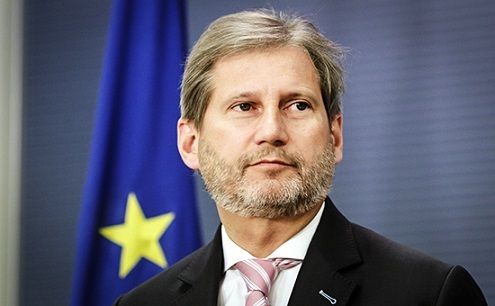 Johannes Hahn, commissaire européen chargé de l'élargissement et des relations avec les voisins de l'UE