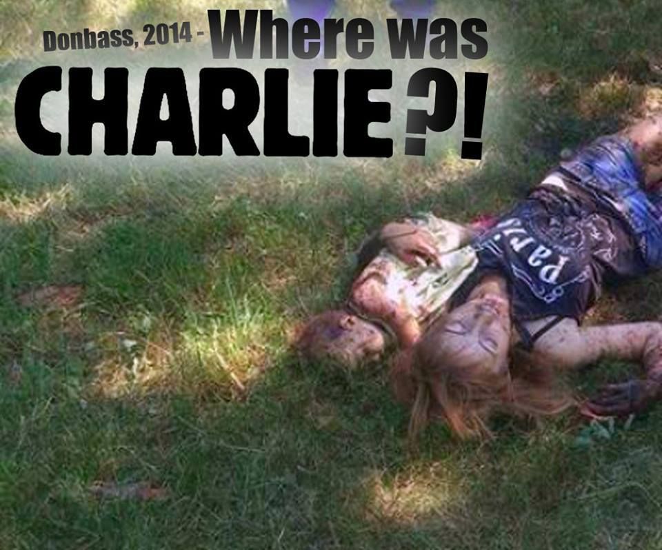 Porochenko est allé à Paris s'acheter une image de paix, mais en ce moment pendant la nuit du 12 au 13 janvier 2015, les bombes au phosphores pleuvent sur Donetsk. Il faut arrêter le massacre!