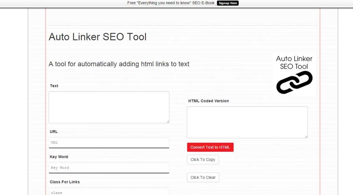Autolinker Increases Comfort In Your Seo Endeavours What S With