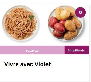 les 300 aliments à ZeroPoint disponibles avec Violet 💜 - KANISETTE