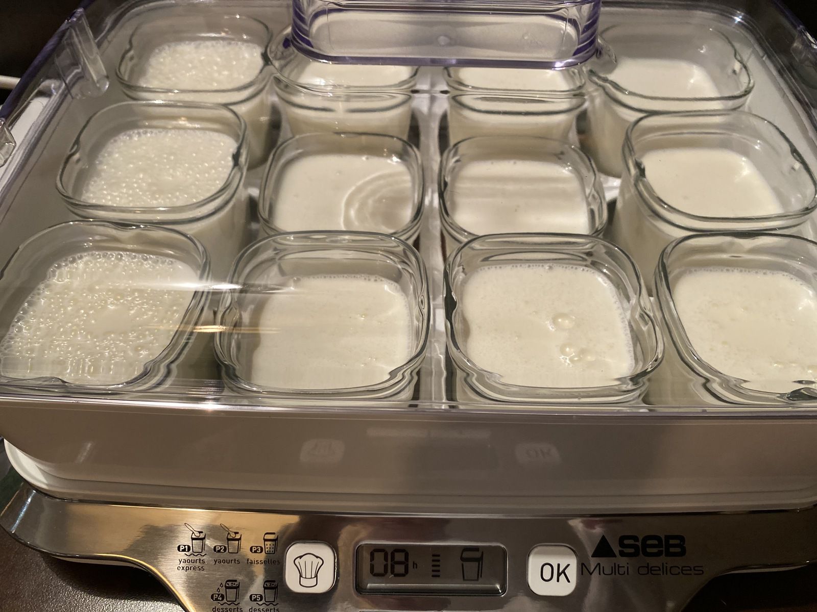Faisselle pour yaourtière Multi-Délices Express Seb - Recette i