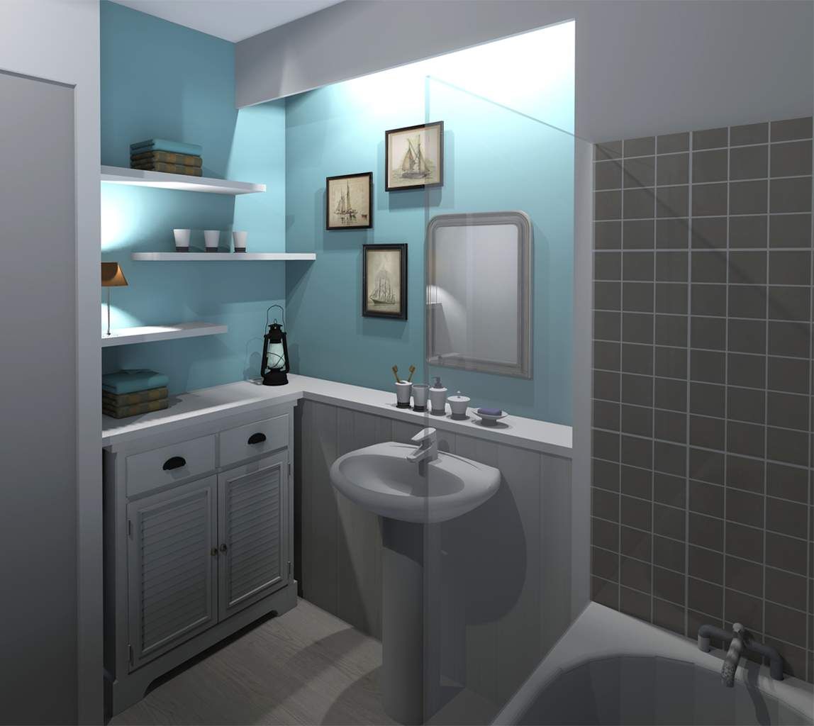 Peinture Carrelage Salle De Bain Sol : Avant/Après une salle de bain rénovée – architecte d’intérieur … Peinture Carrelage Salle De Bain Sol : Avant/Après une salle de bain rénovée – architecte d’intérieur …