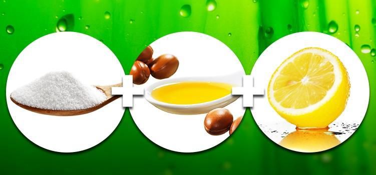 Gommage visage au sucre ultra fin, huile d Argan et a l Huile essentielle  de citron - Saveurs de l'Atlas