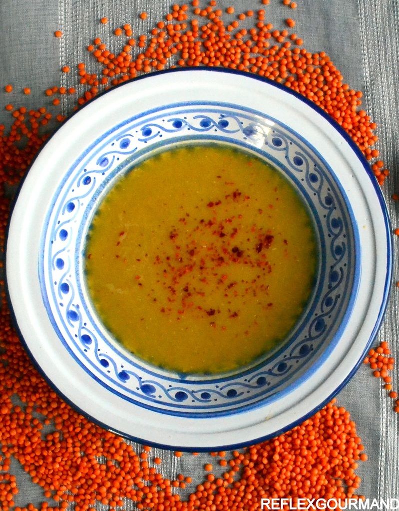 Mercimek Corbasi: soupe turque de lentilles corail - reflex gourmand