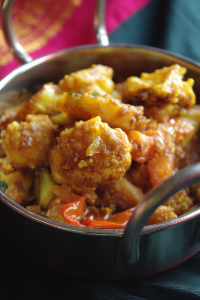 Recette indienne chou,fleur