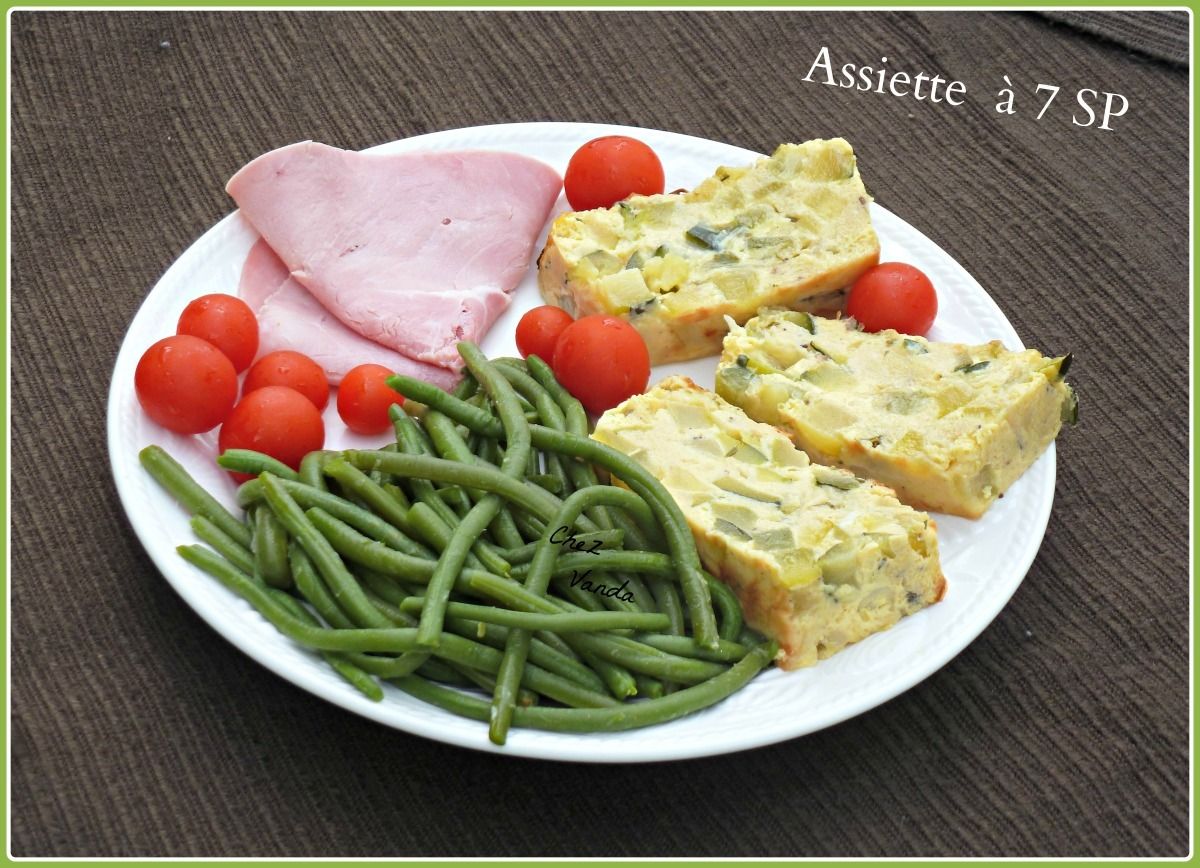 Terrine de courgettes au thym ( façon pudding) et mon idée menu Chez