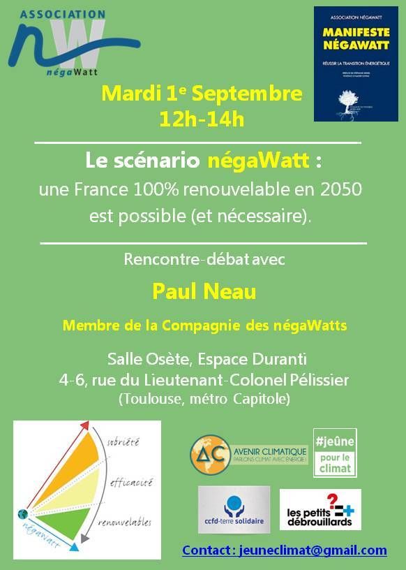Un 1e septembre en compagnie des négaWatts.