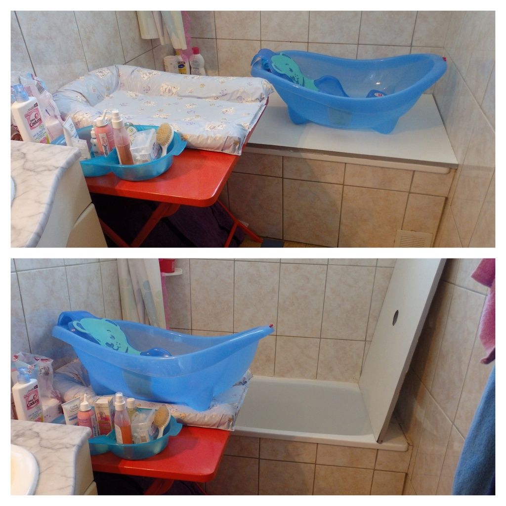 Bain de bébé : comment aménager une petite salle de bain maman ...