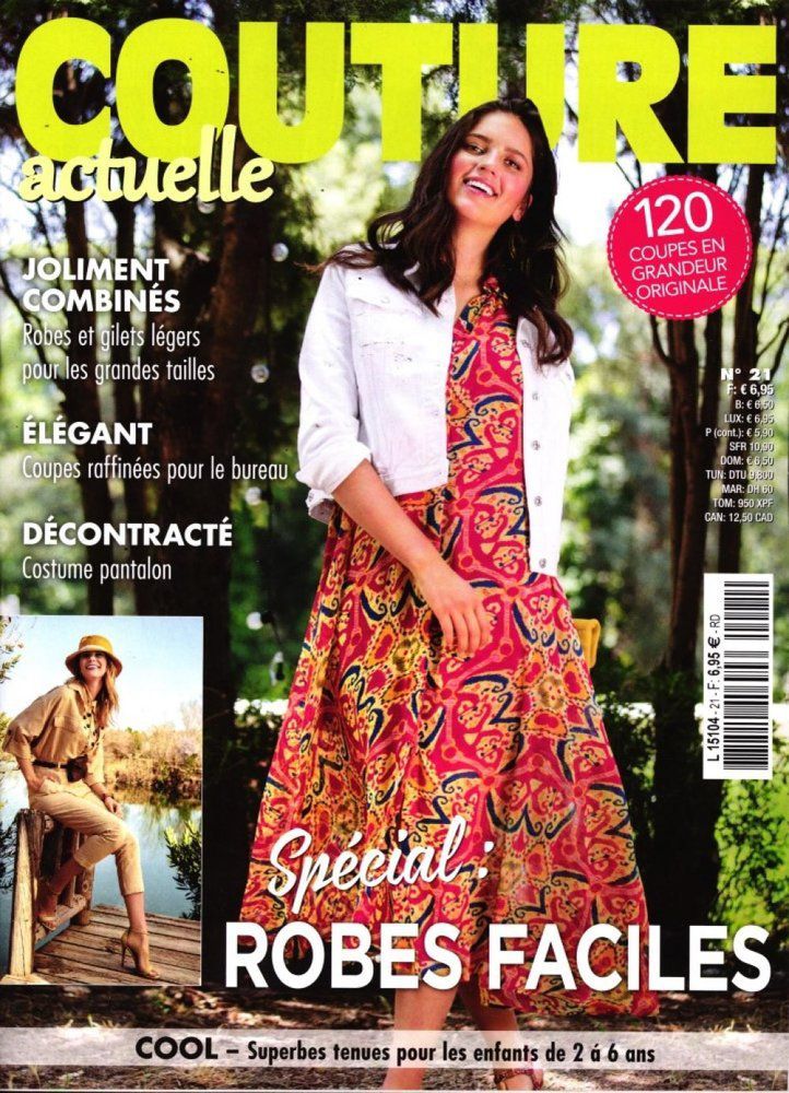 Magazines d'août 2020: Couture Actuelle - La Bobine