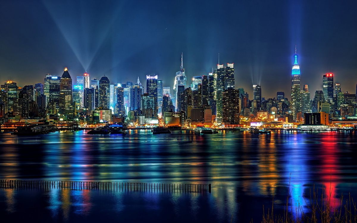 fond d'ecran gratuit new york nuit