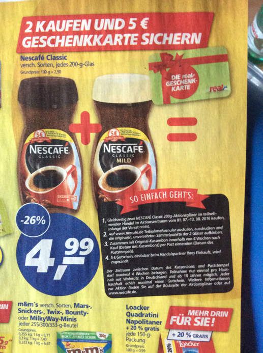 Nescafe classic angebot