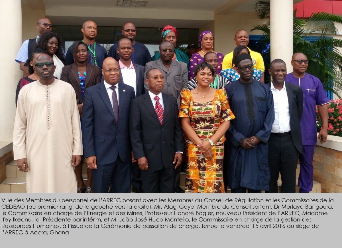 Le nouveau Président de l’ARREC prend fonction à Accra