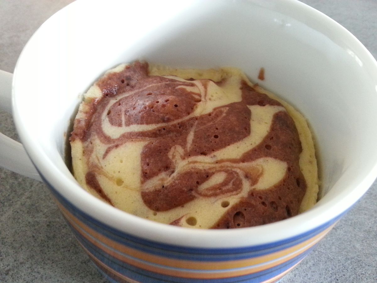 Mug cake marbré - Elodie cuisine pour vous partager sa passion...