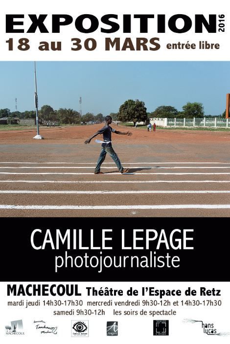 Exposition en hommage à Camille Lepage, photojournaliste, à Machecoul en mars