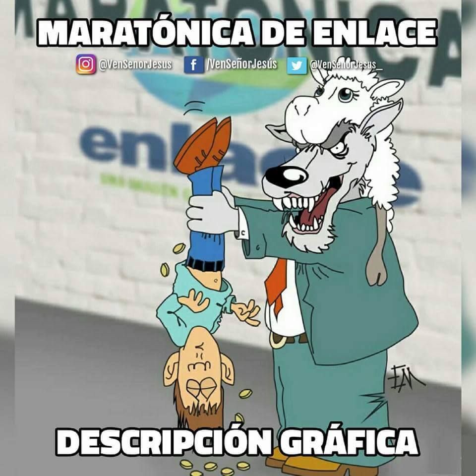 Maratonica Enlace, Descripción Gráfica / por: Facebook/VenSeñorJesús
