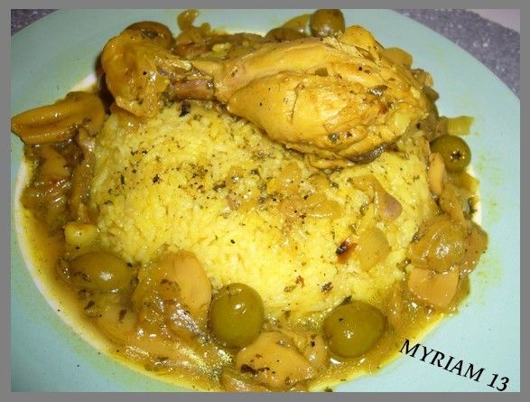 POULET ET RIZ BASMATI AUX EPICES D ASIE