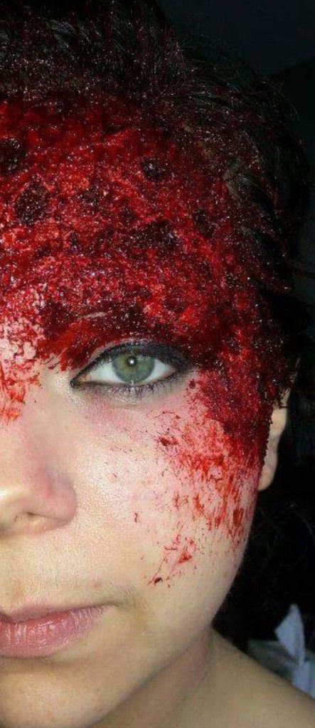 Maquillage Halloween: La brûlure - Marine Lemineur