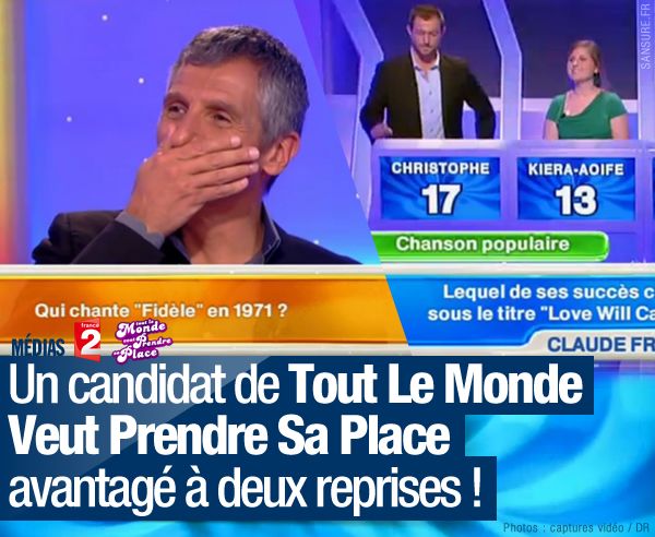 Un candidat de Tout Le Monde Veut Prendre Sa Place avantagé à deux reprises ! #TLMVPSP