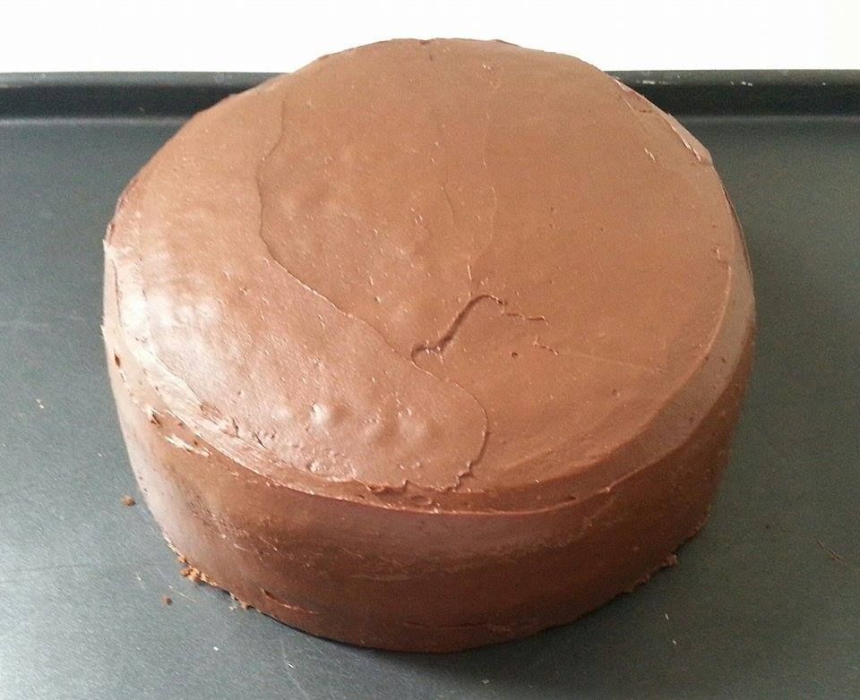 Ganache chocolat pour cake design