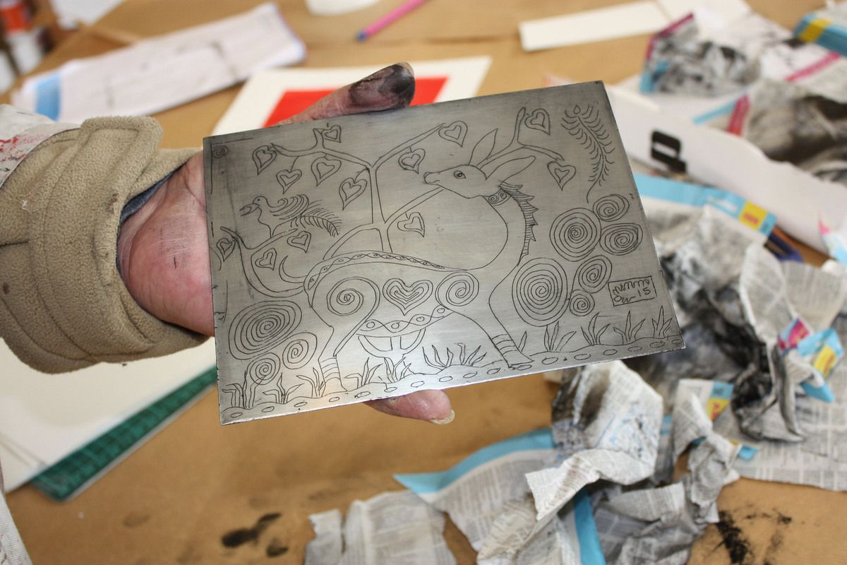 Techniques de Gravure association coloc'art