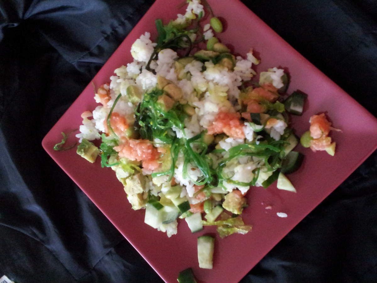 salade japonaise gourmandises magiques de nina
