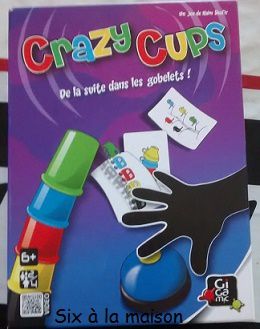 JEU D'OBSERVATION Crazy cups