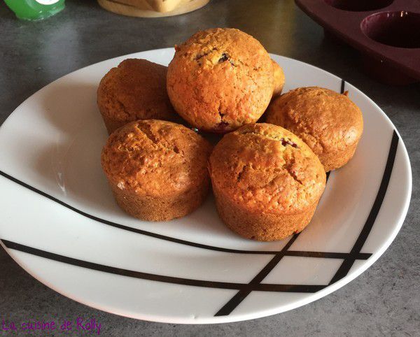 Muffins framboise et coco