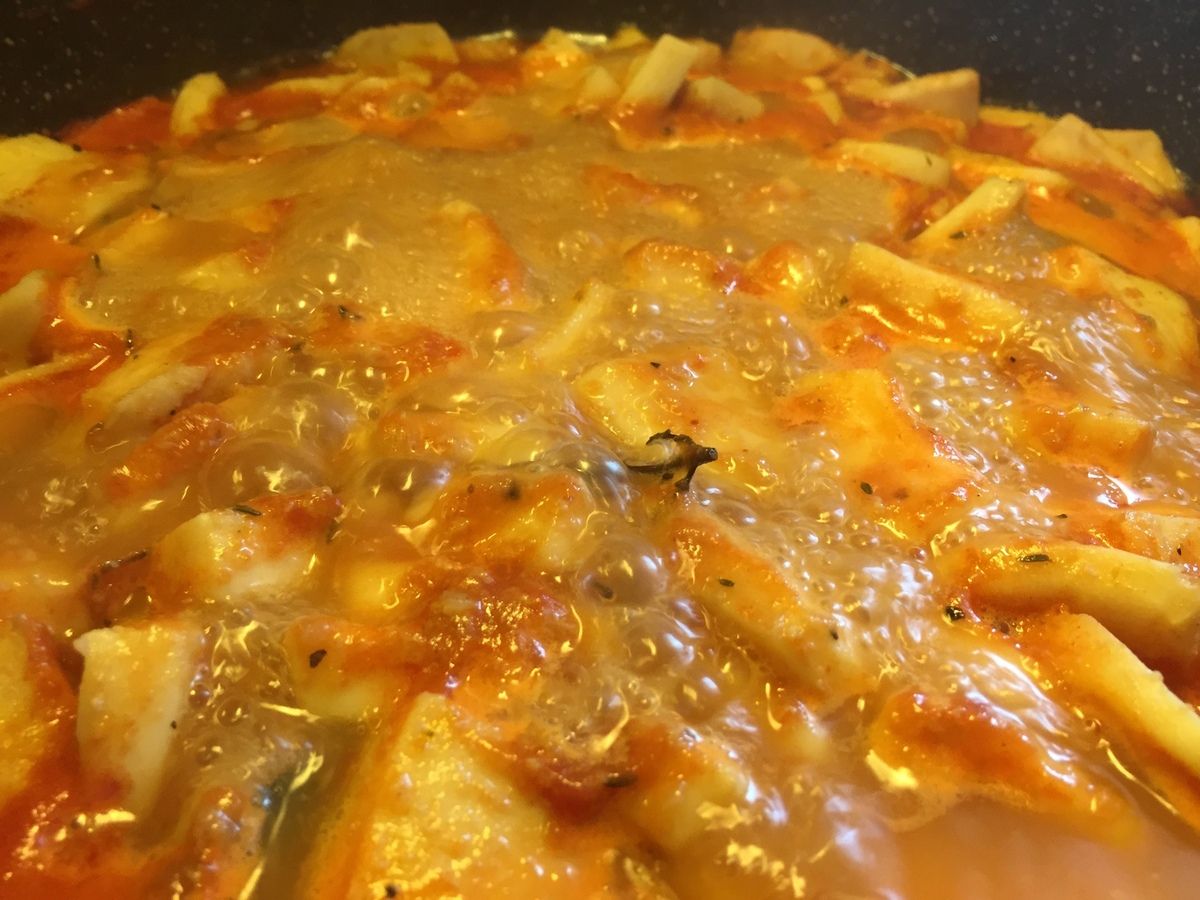 Encornets à la sétoise de la Isa - Cornello Cuisine