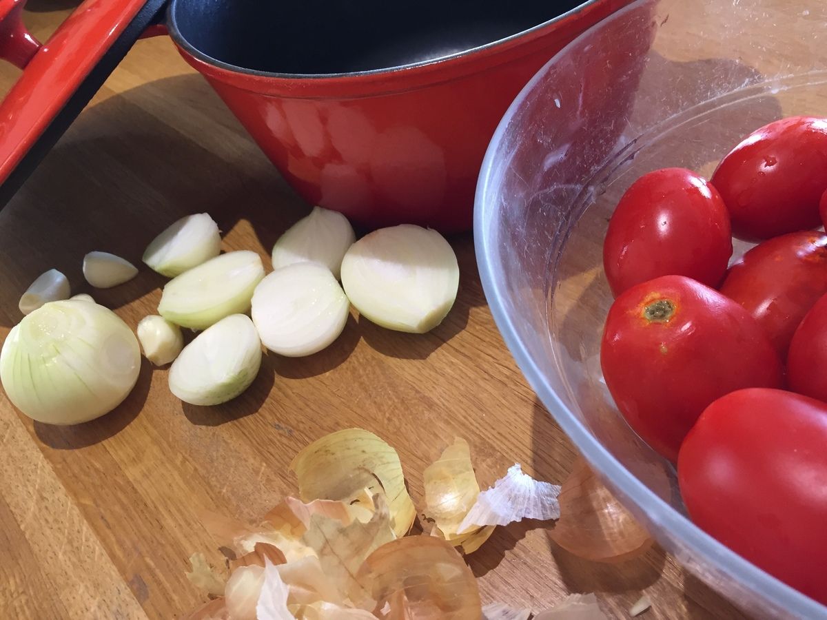 Sauce tomates confites au four - Cornello Cuisine
